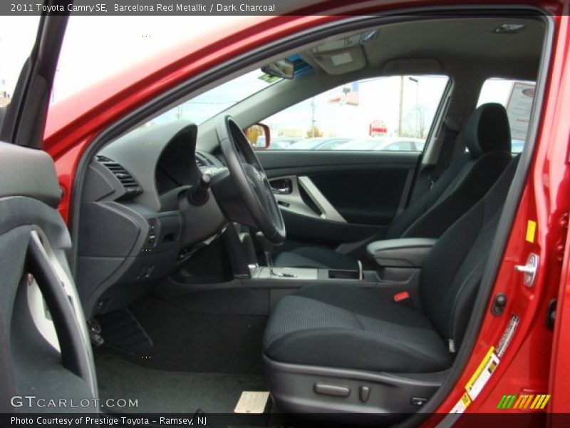 Barcelona Red Metallic / Dark Charcoal 2011 Toyota Camry SE