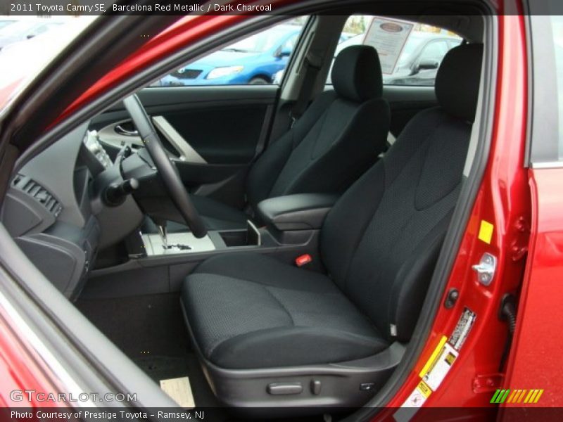 Barcelona Red Metallic / Dark Charcoal 2011 Toyota Camry SE