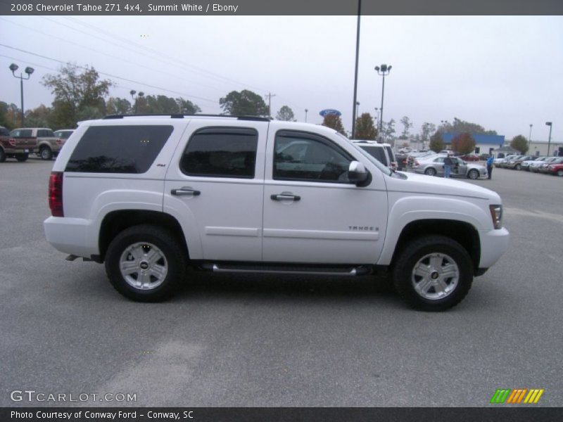 Summit White / Ebony 2008 Chevrolet Tahoe Z71 4x4