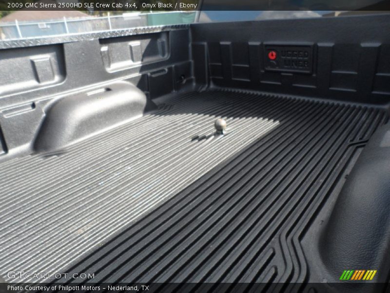 Onyx Black / Ebony 2009 GMC Sierra 2500HD SLE Crew Cab 4x4