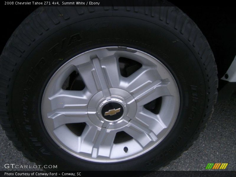 Summit White / Ebony 2008 Chevrolet Tahoe Z71 4x4