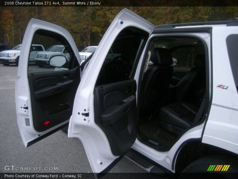 Summit White / Ebony 2008 Chevrolet Tahoe Z71 4x4