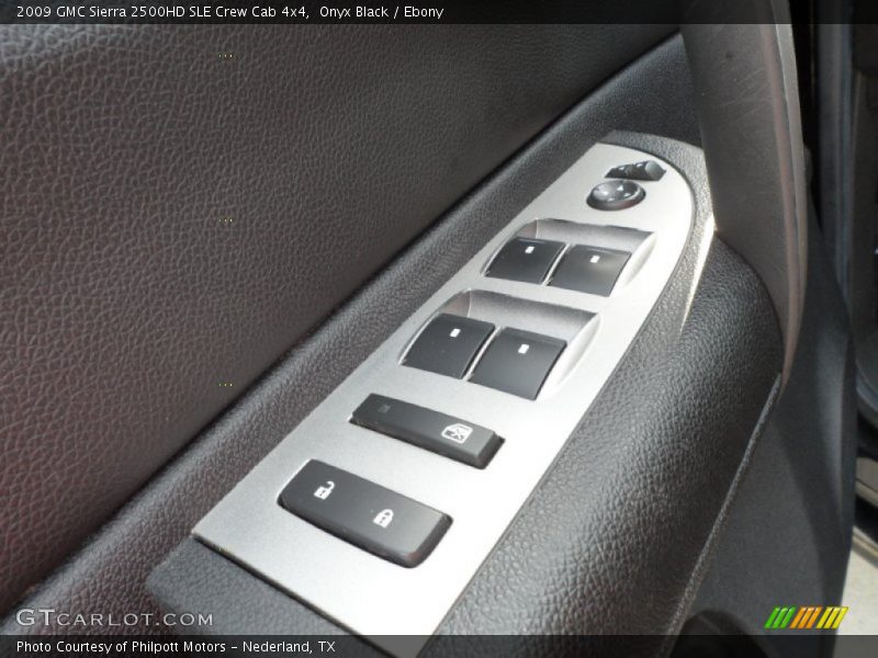 Onyx Black / Ebony 2009 GMC Sierra 2500HD SLE Crew Cab 4x4