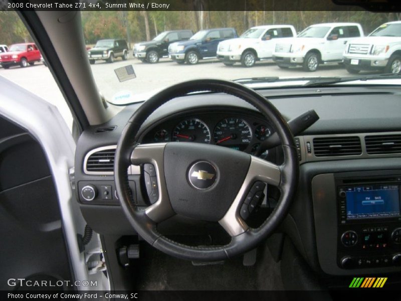 Summit White / Ebony 2008 Chevrolet Tahoe Z71 4x4