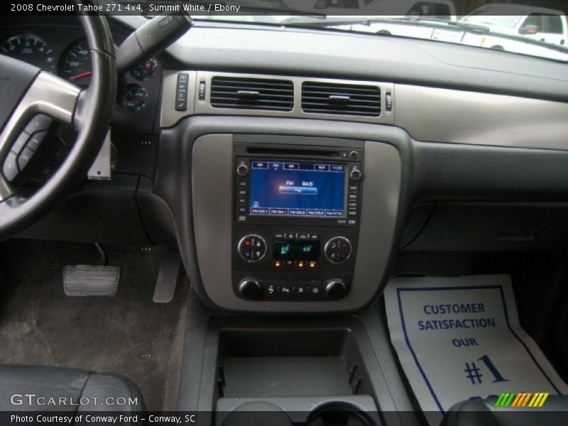 Summit White / Ebony 2008 Chevrolet Tahoe Z71 4x4