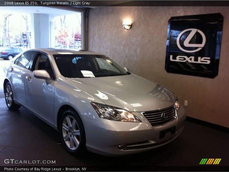 Tungsten Metallic / Light Gray 2008 Lexus ES 350