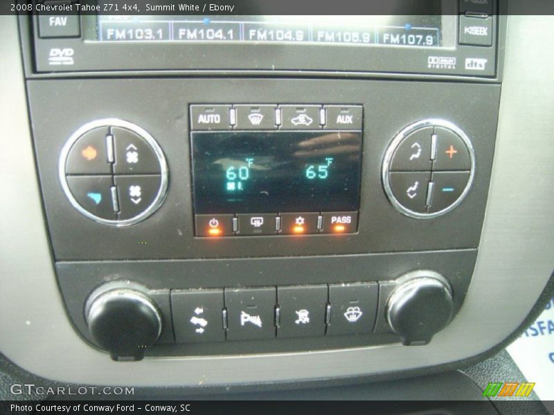 Summit White / Ebony 2008 Chevrolet Tahoe Z71 4x4