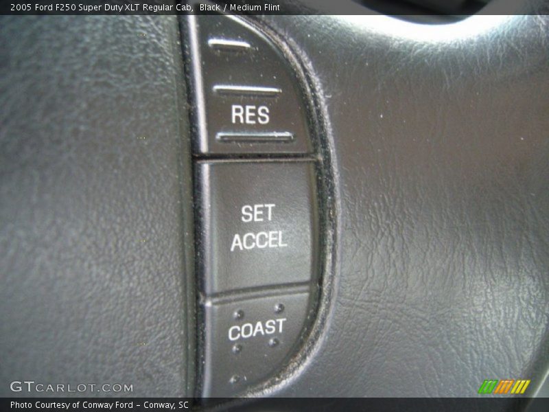Black / Medium Flint 2005 Ford F250 Super Duty XLT Regular Cab