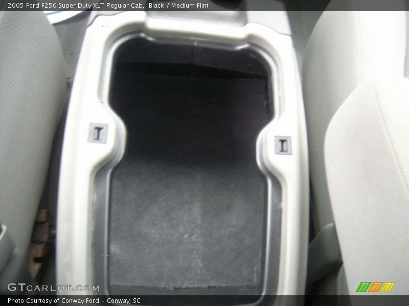 Black / Medium Flint 2005 Ford F250 Super Duty XLT Regular Cab