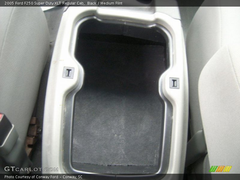 Black / Medium Flint 2005 Ford F250 Super Duty XLT Regular Cab