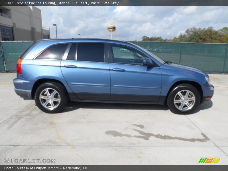 Marine Blue Pearl / Pastel Slate Gray 2007 Chrysler Pacifica Touring