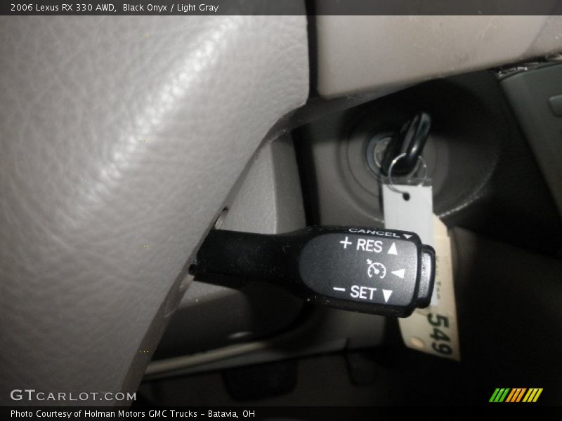 Black Onyx / Light Gray 2006 Lexus RX 330 AWD