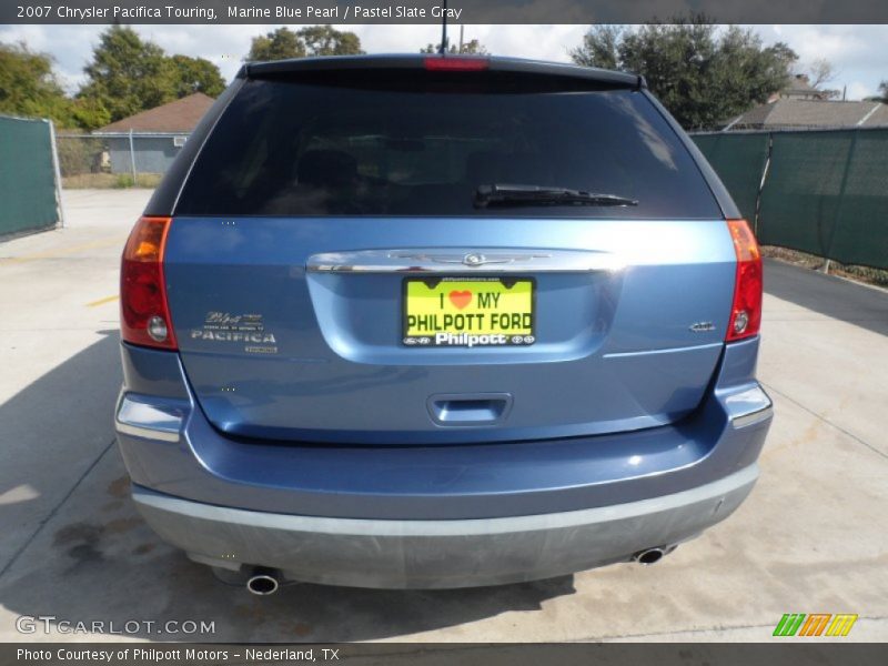 Marine Blue Pearl / Pastel Slate Gray 2007 Chrysler Pacifica Touring