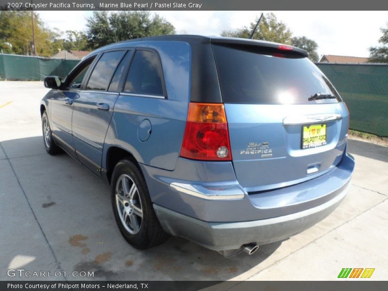 Marine Blue Pearl / Pastel Slate Gray 2007 Chrysler Pacifica Touring