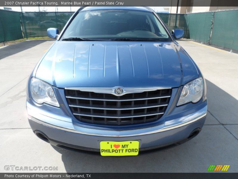 Marine Blue Pearl / Pastel Slate Gray 2007 Chrysler Pacifica Touring