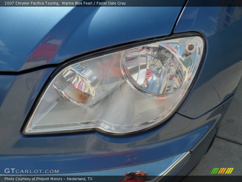 Marine Blue Pearl / Pastel Slate Gray 2007 Chrysler Pacifica Touring
