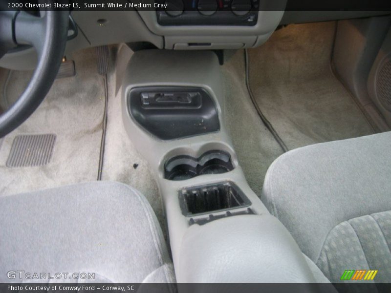 Summit White / Medium Gray 2000 Chevrolet Blazer LS