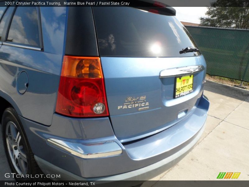 Marine Blue Pearl / Pastel Slate Gray 2007 Chrysler Pacifica Touring