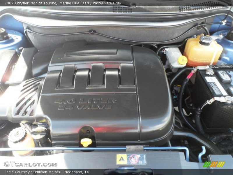 Marine Blue Pearl / Pastel Slate Gray 2007 Chrysler Pacifica Touring