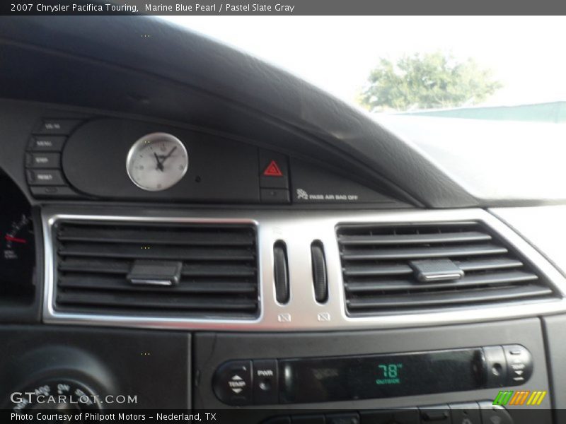 Marine Blue Pearl / Pastel Slate Gray 2007 Chrysler Pacifica Touring