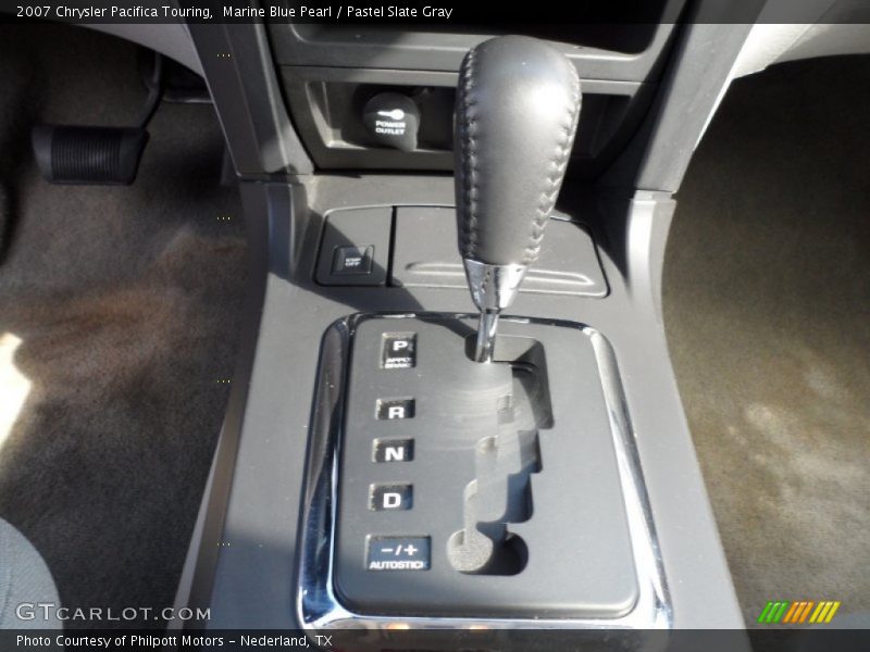 Marine Blue Pearl / Pastel Slate Gray 2007 Chrysler Pacifica Touring