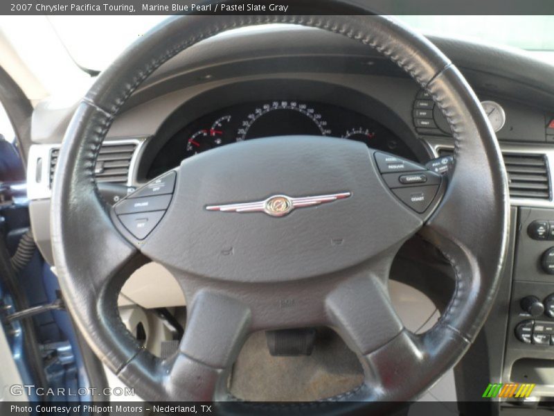 Marine Blue Pearl / Pastel Slate Gray 2007 Chrysler Pacifica Touring