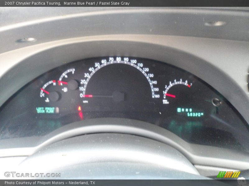 Marine Blue Pearl / Pastel Slate Gray 2007 Chrysler Pacifica Touring