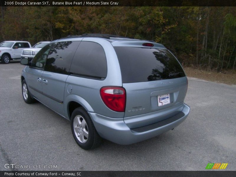 Butane Blue Pearl / Medium Slate Gray 2006 Dodge Caravan SXT