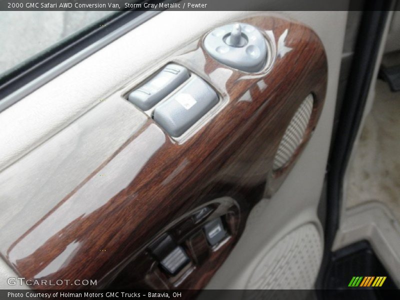 Storm Gray Metallic / Pewter 2000 GMC Safari AWD Conversion Van