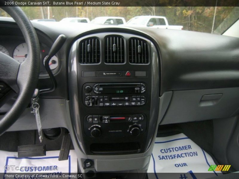 Butane Blue Pearl / Medium Slate Gray 2006 Dodge Caravan SXT