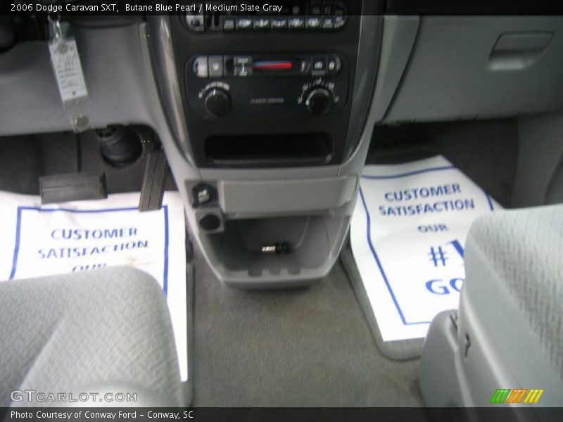 Butane Blue Pearl / Medium Slate Gray 2006 Dodge Caravan SXT