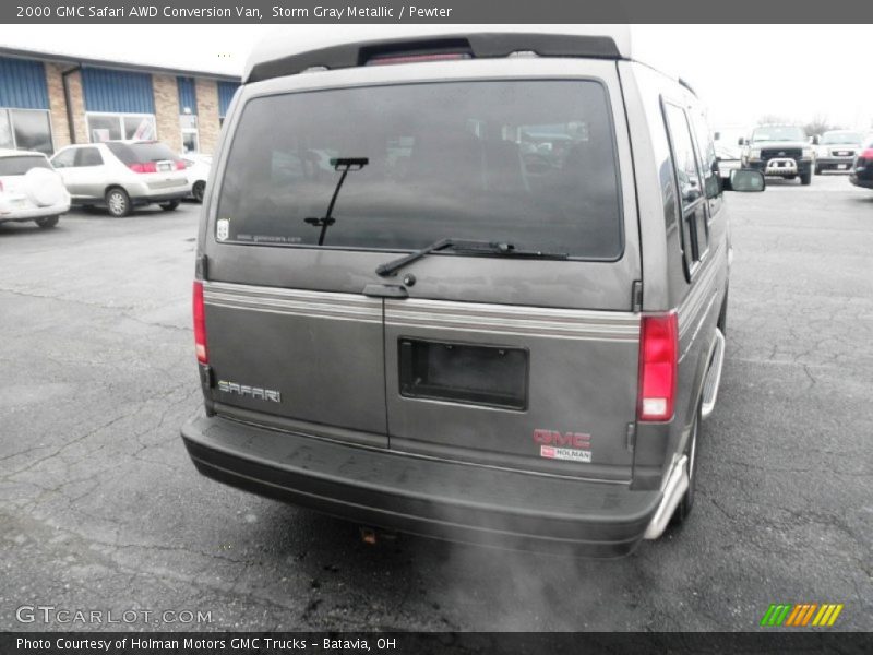 Storm Gray Metallic / Pewter 2000 GMC Safari AWD Conversion Van