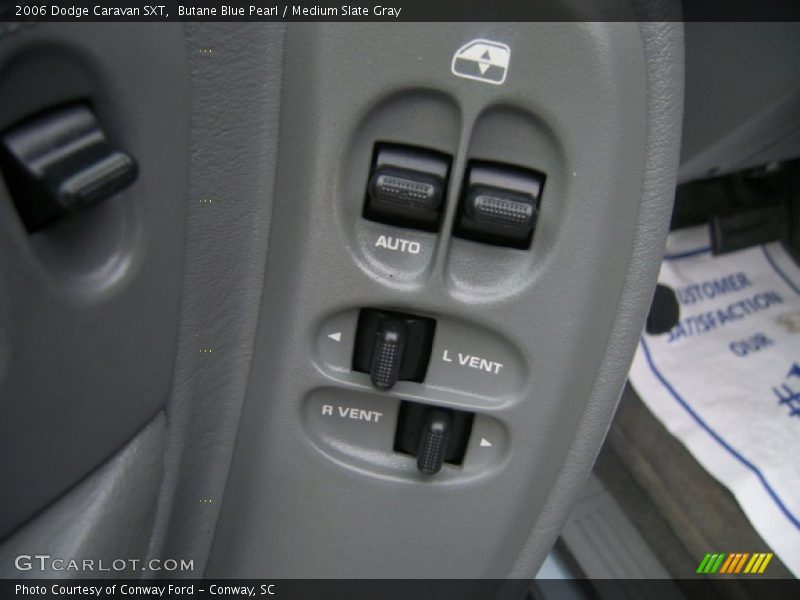 Butane Blue Pearl / Medium Slate Gray 2006 Dodge Caravan SXT