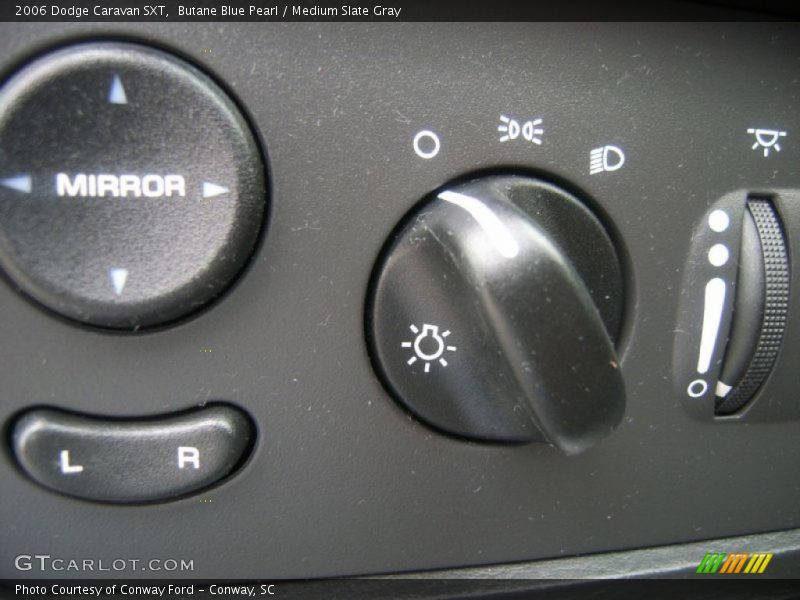 Butane Blue Pearl / Medium Slate Gray 2006 Dodge Caravan SXT