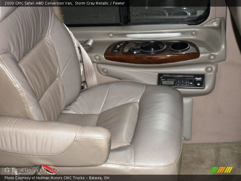 Storm Gray Metallic / Pewter 2000 GMC Safari AWD Conversion Van