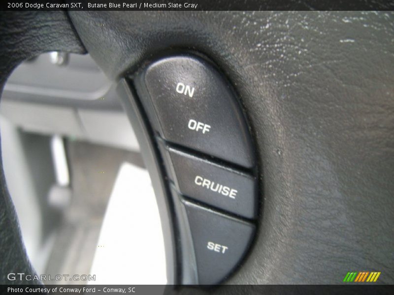 Butane Blue Pearl / Medium Slate Gray 2006 Dodge Caravan SXT