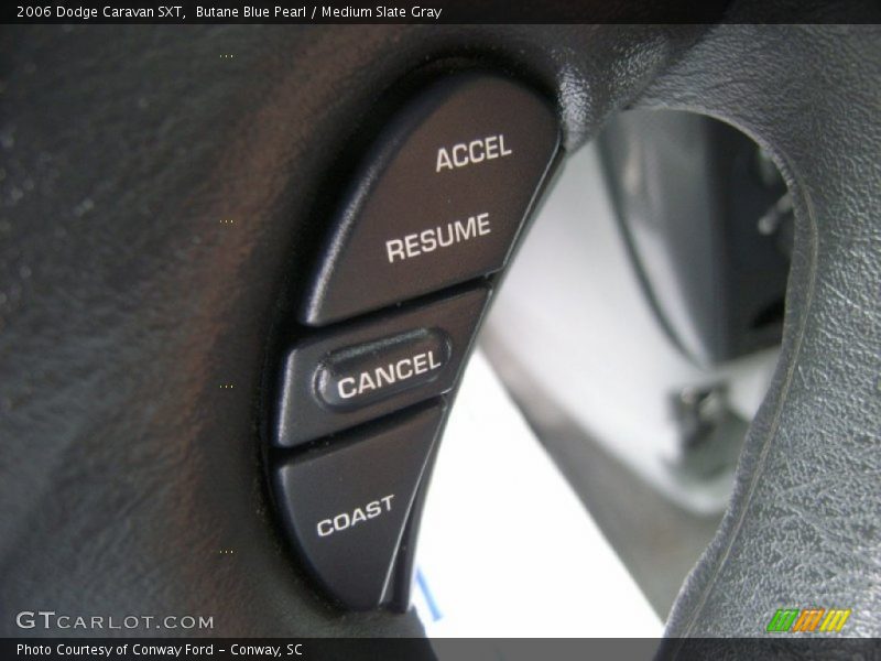 Butane Blue Pearl / Medium Slate Gray 2006 Dodge Caravan SXT