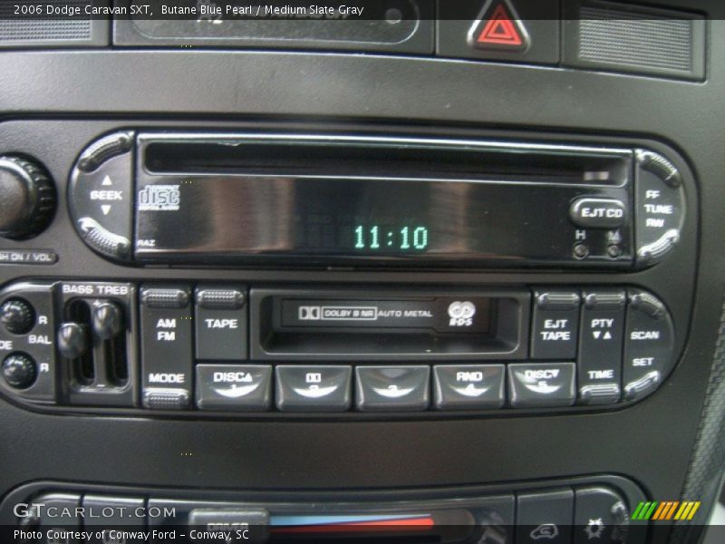 Butane Blue Pearl / Medium Slate Gray 2006 Dodge Caravan SXT