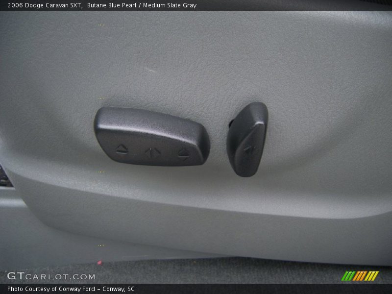 Butane Blue Pearl / Medium Slate Gray 2006 Dodge Caravan SXT