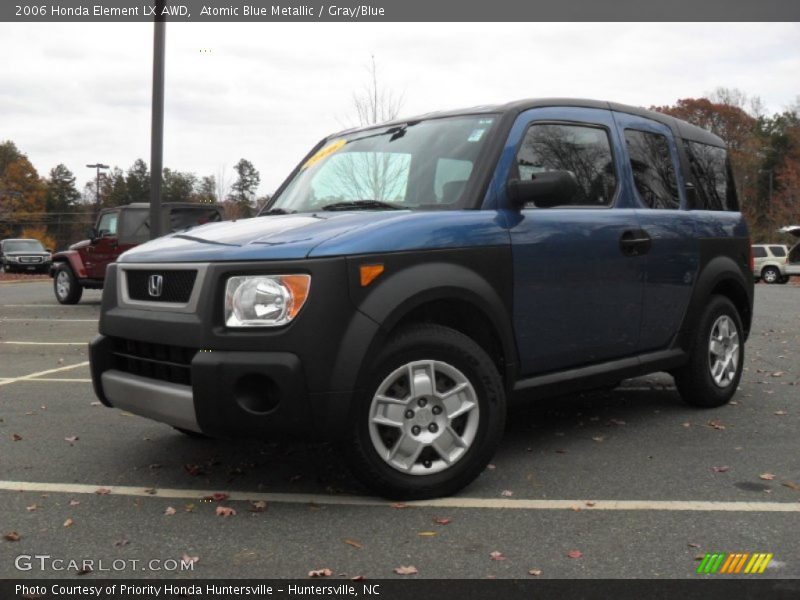 Atomic Blue Metallic / Gray/Blue 2006 Honda Element LX AWD