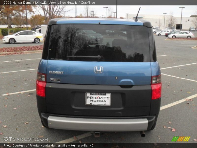 Atomic Blue Metallic / Gray/Blue 2006 Honda Element LX AWD