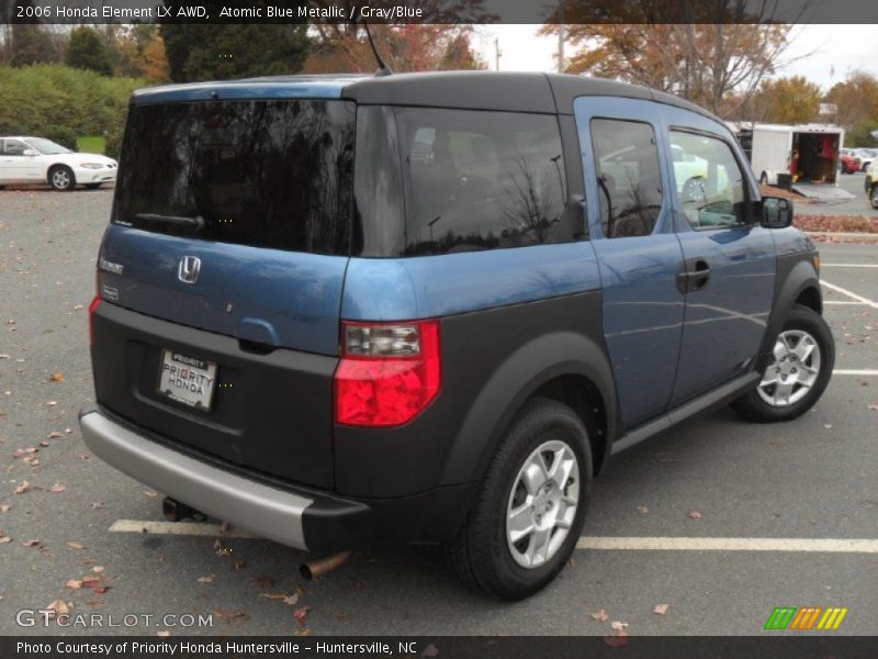 Atomic Blue Metallic / Gray/Blue 2006 Honda Element LX AWD