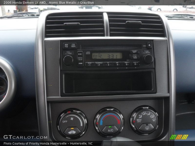 Controls of 2006 Element LX AWD