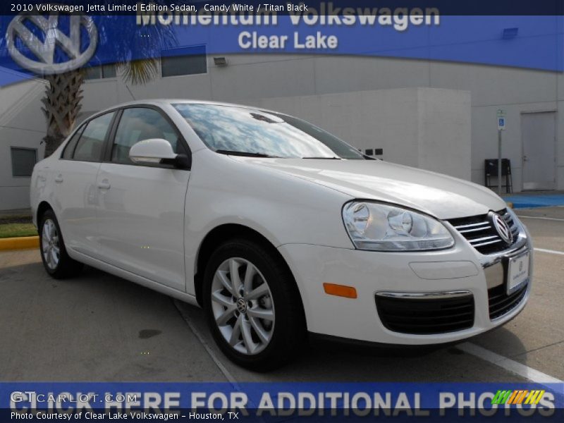 Candy White / Titan Black 2010 Volkswagen Jetta Limited Edition Sedan