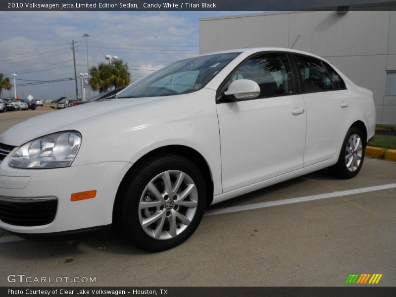 Candy White / Titan Black 2010 Volkswagen Jetta Limited Edition Sedan