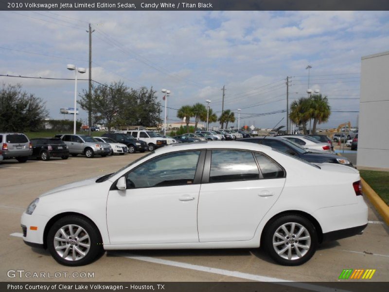 Candy White / Titan Black 2010 Volkswagen Jetta Limited Edition Sedan