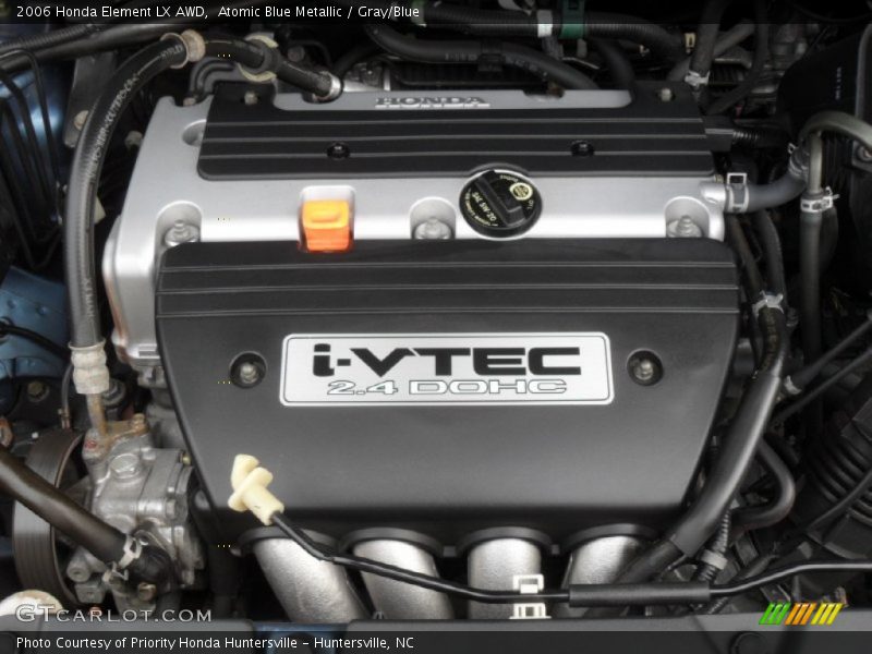  2006 Element LX AWD Engine - 2.4L DOHC 16V i-VTEC 4 Cylinder