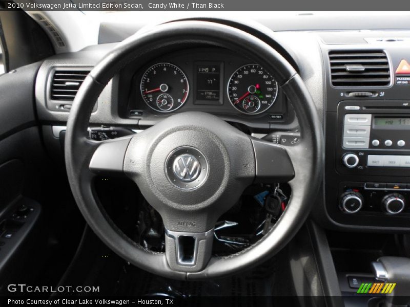 Candy White / Titan Black 2010 Volkswagen Jetta Limited Edition Sedan