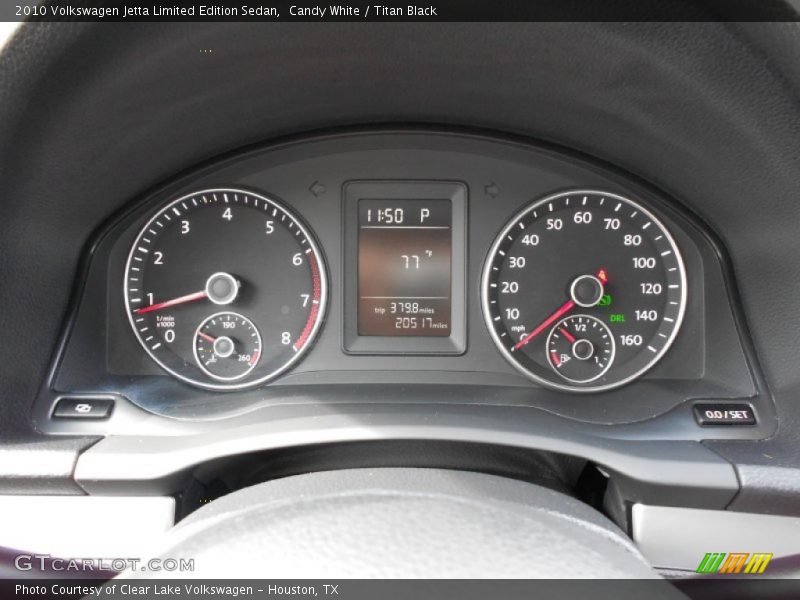 Candy White / Titan Black 2010 Volkswagen Jetta Limited Edition Sedan