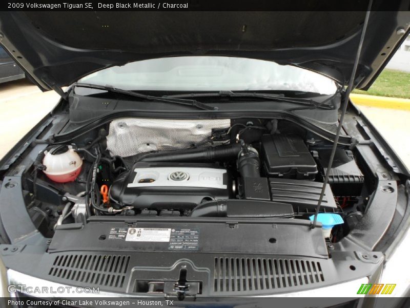 Deep Black Metallic / Charcoal 2009 Volkswagen Tiguan SE